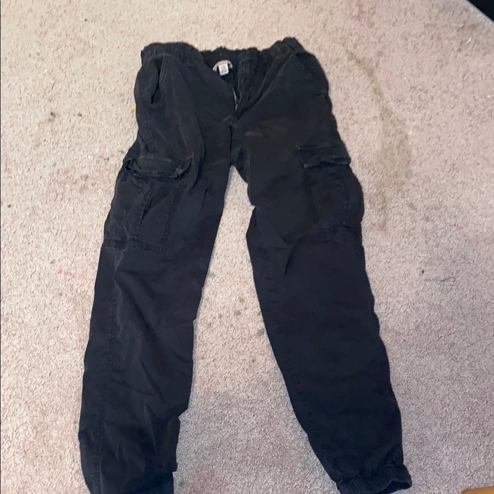 Black Cargo Pants